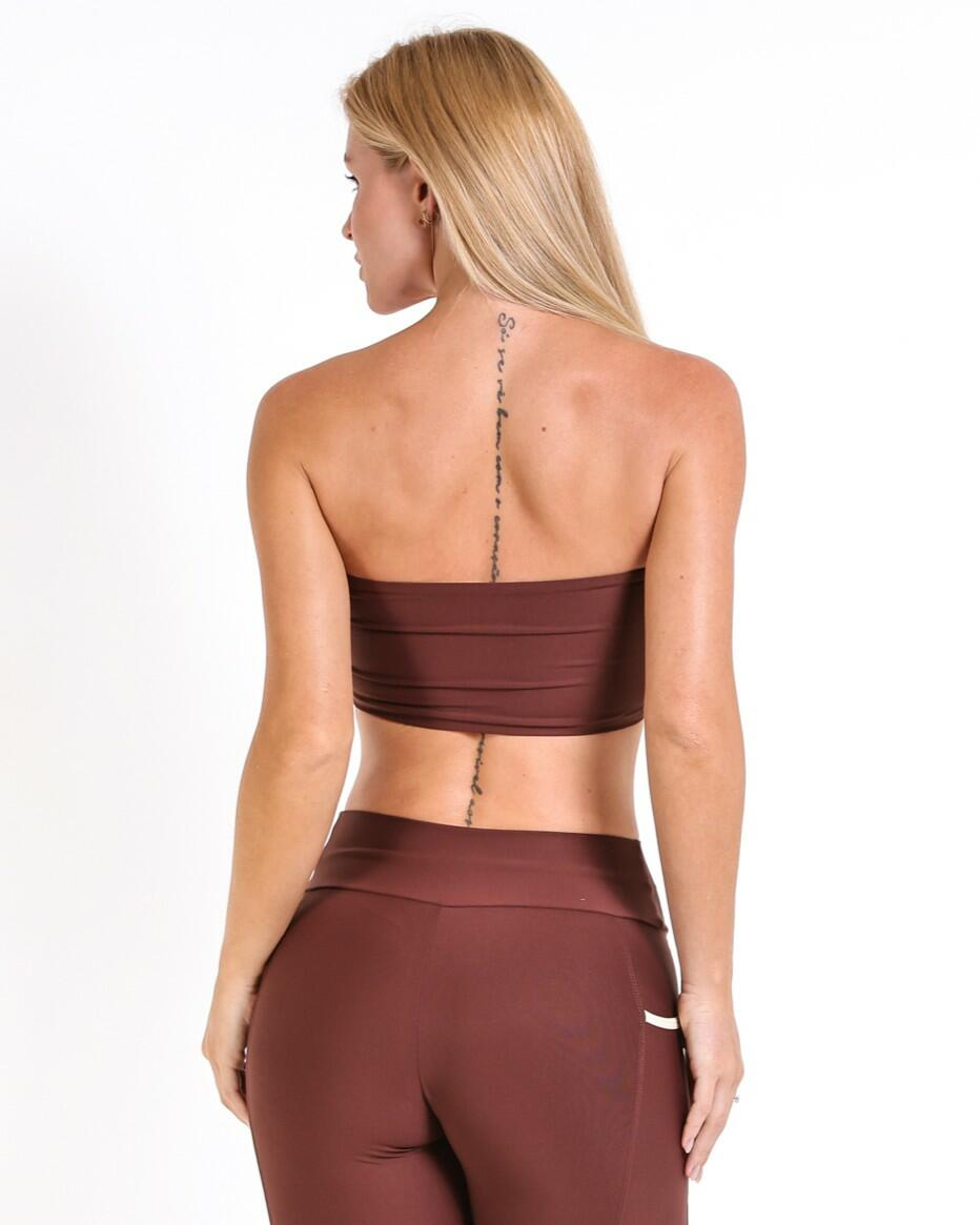 Top Faixa Dupla Face Light