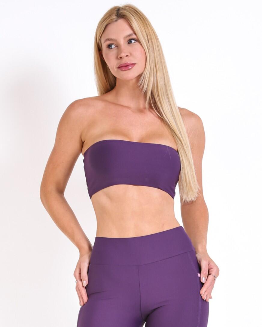 Top Faixa Dupla Face Light
