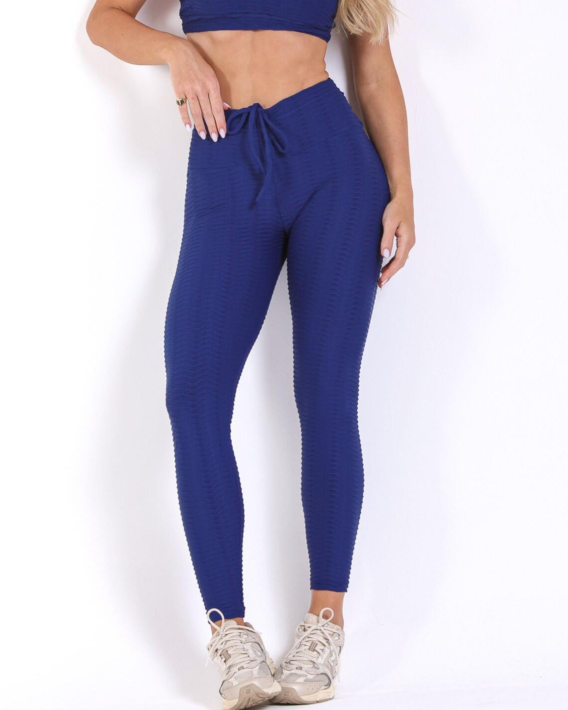 Calça Legging Empina Textura Ondas