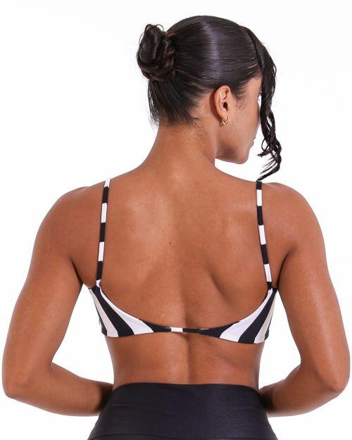 Top Ju Listrado Maxi