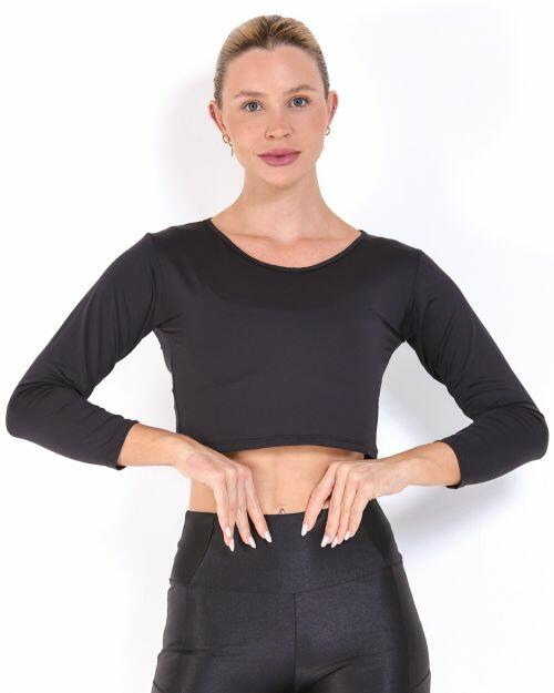 Cropped Manga Longa Lirus