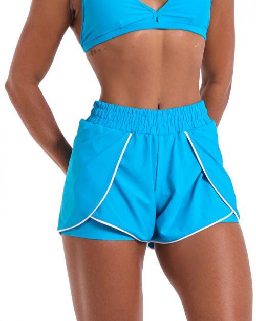 Short Boxer Transpassado Bicolor