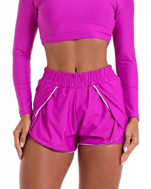 Short Boxer Transpassado Bicolor