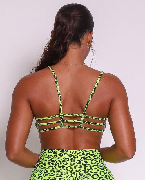 Top Aline On�a Colors Amarelo Neon