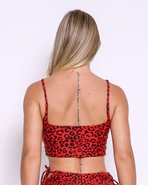Top Bruna Onça Colors Vermelho