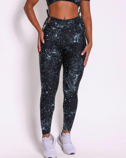 Cal�a Legging Empina Ajuste Degrad� Bolhas Maresia