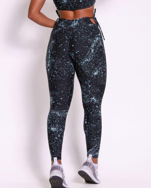 Cal�a Legging Empina Ajuste Degrad� Bolhas Maresia