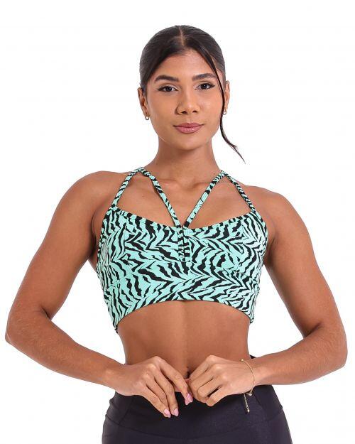 Top Rio Zebra Verde �gua