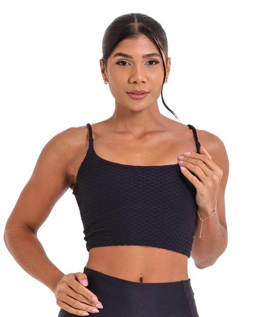 Top Regatinha Textura Soft