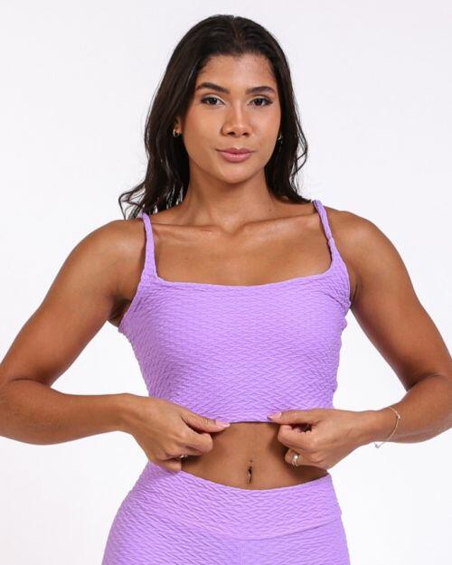 Top Regatinha Textura Soft