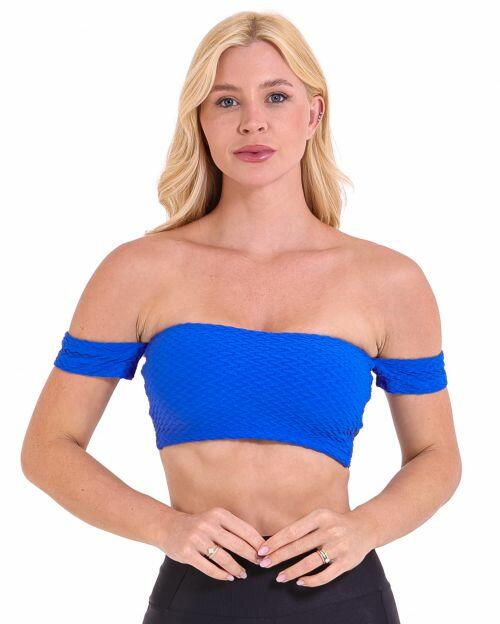 Top Ciganinha Textura Soft