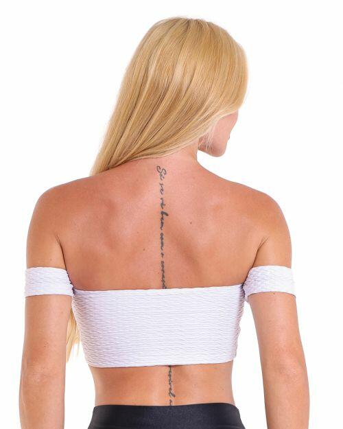 Top Ciganinha Textura Soft