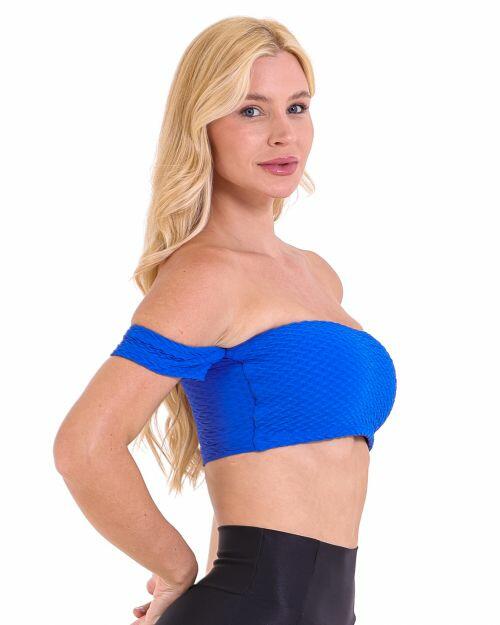 Top Ciganinha Textura Soft