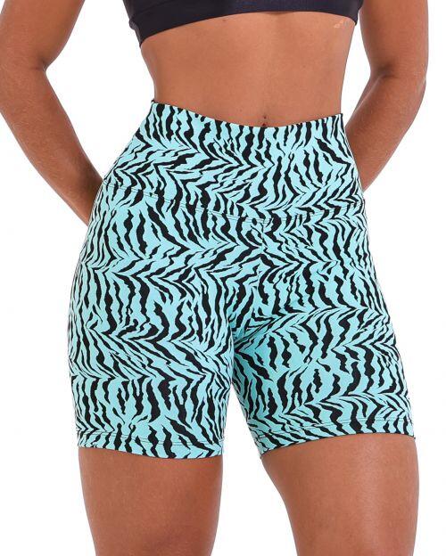Short Bermuda Zebra Verde �gua