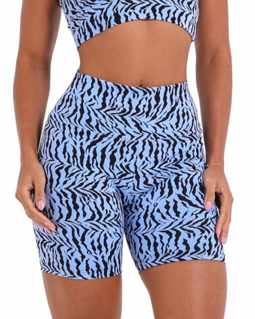 Short Bermuda Zebra Beau Blue