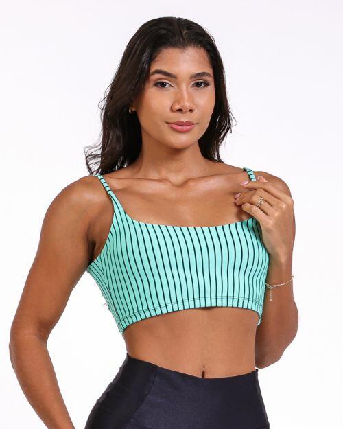 Top Bruna Listrado