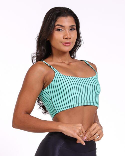 Top Bruna Listrado