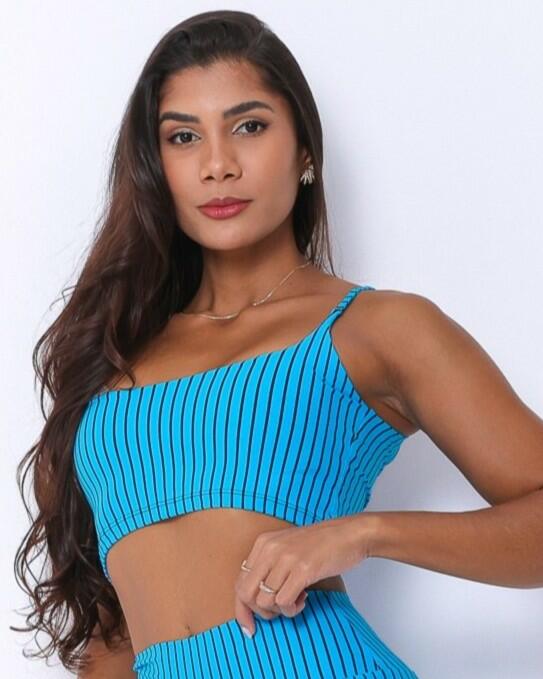 Top Bruna Listrado
