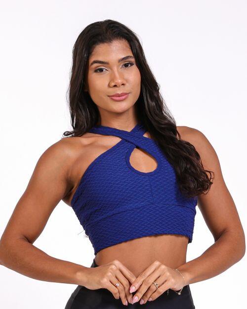 Top Cruzado Textura Soft