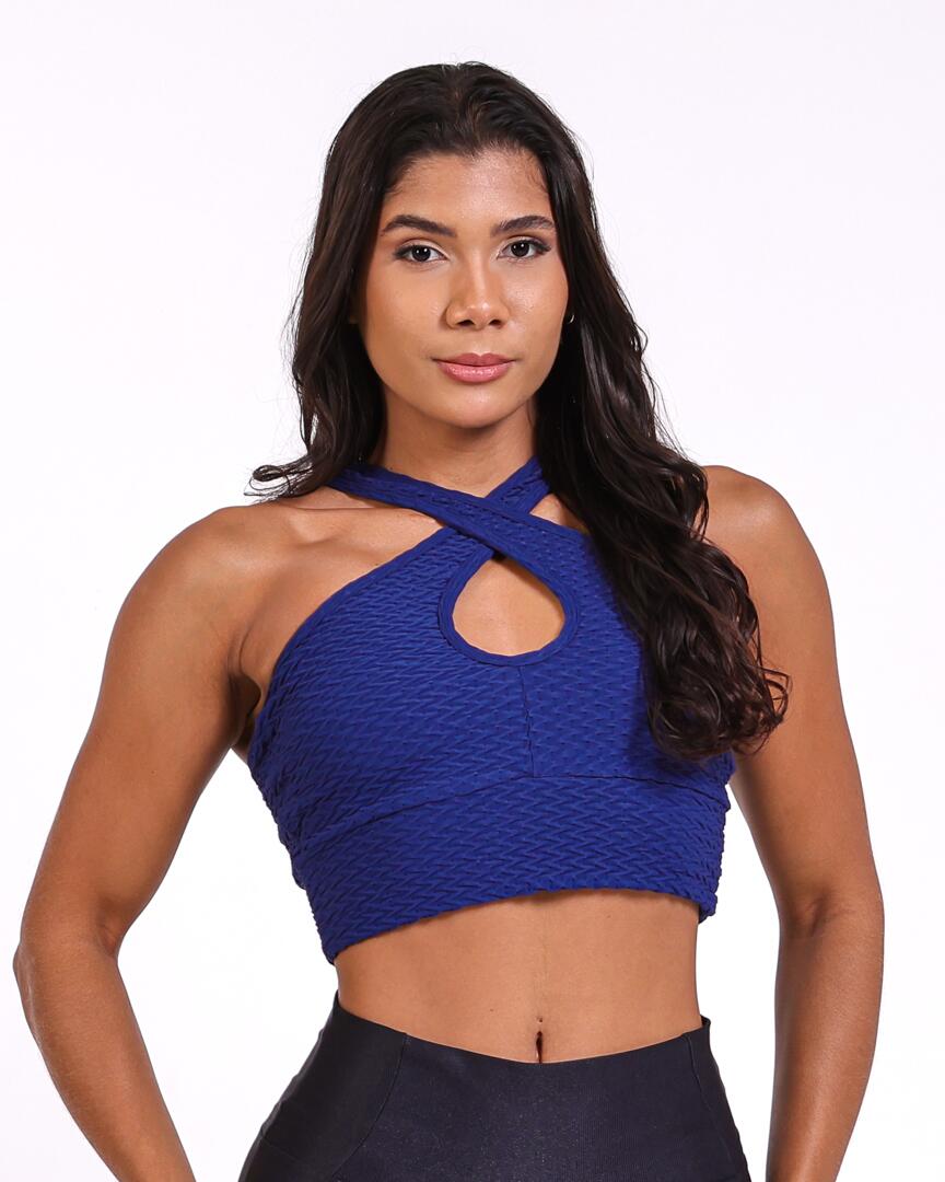 Top Cruzado Textura Soft