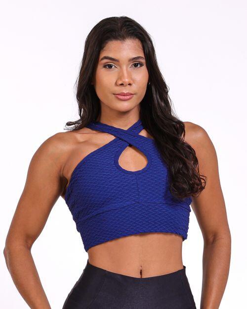 Top Cruzado Textura Soft