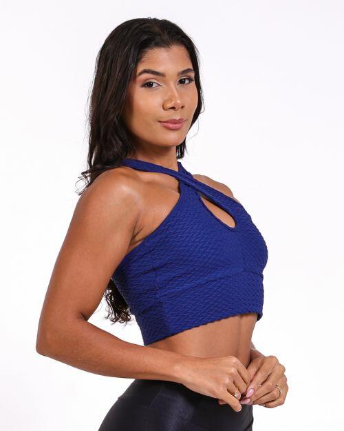 Top Cruzado Textura Soft