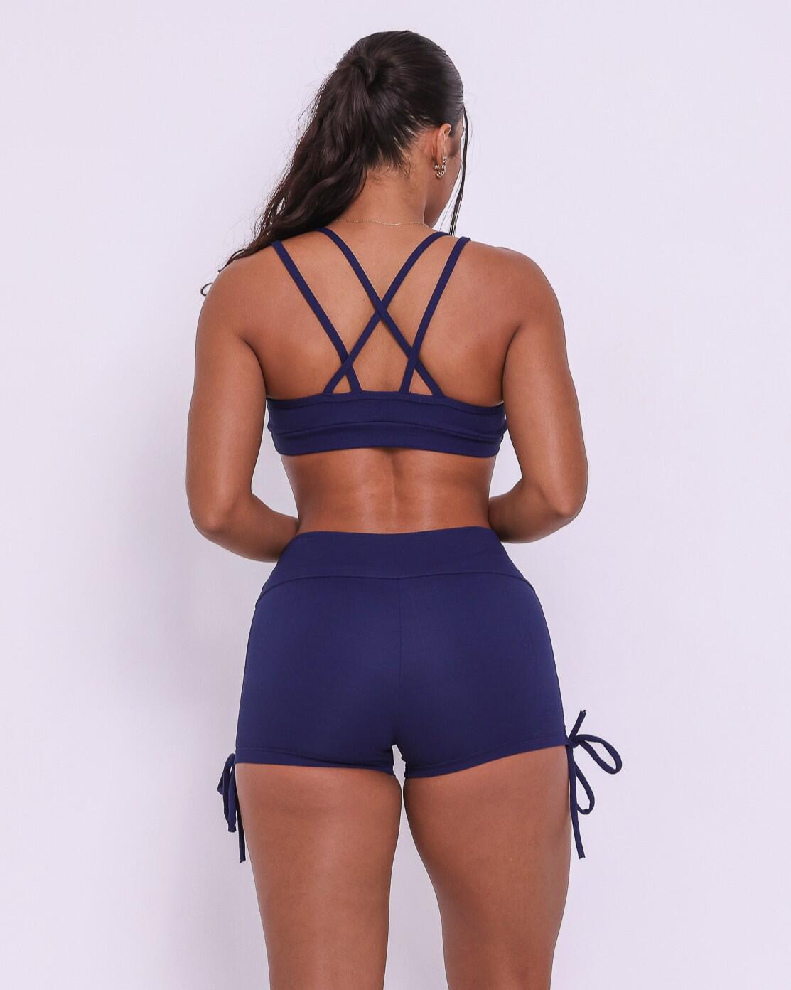 Conjunto Short Cross Jacquard Fit + Top Lu