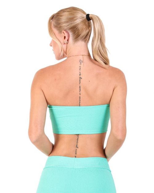 Top Faixa Jacquard Po�