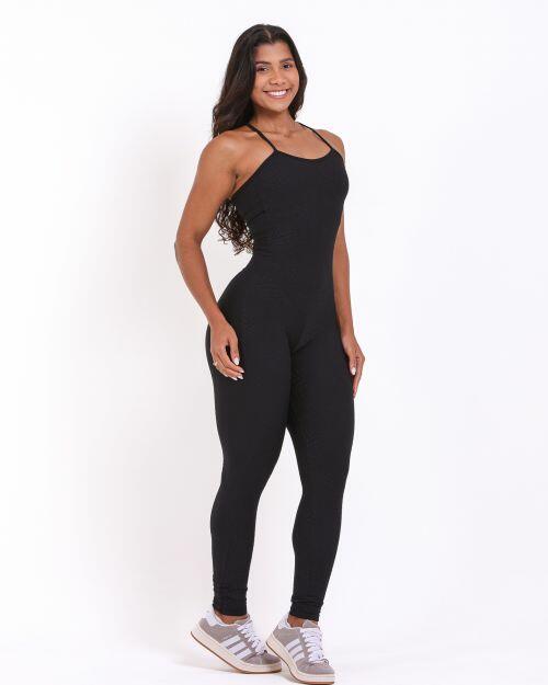 Macacão Ju Jacquard Cobra