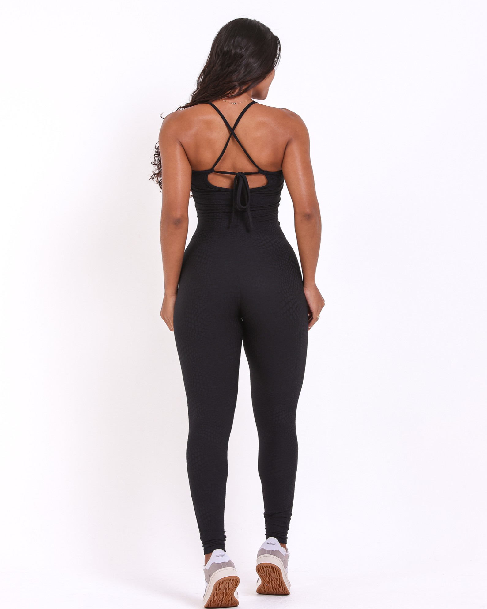 Macacão Ju Jacquard Cobra