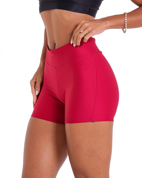 Short Básico Curtinho Textura Colmeia