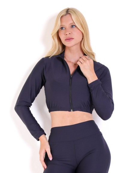 Jaqueta Slim Cropped
