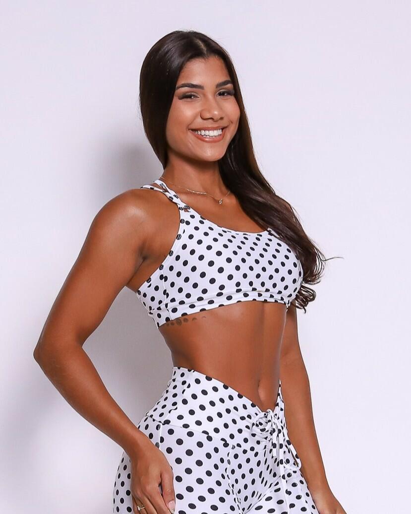 Top Lu Poá Preto