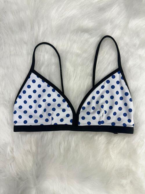 Top Rafa Po� Azul  Bicolor