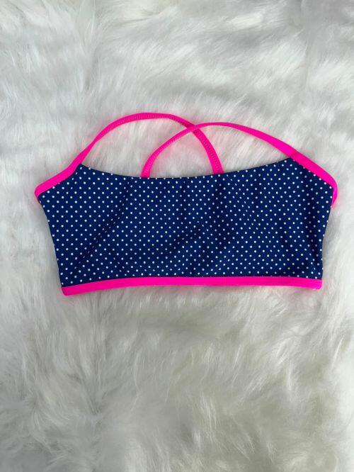 Top Bianca Bicolor Mini Po� Branco