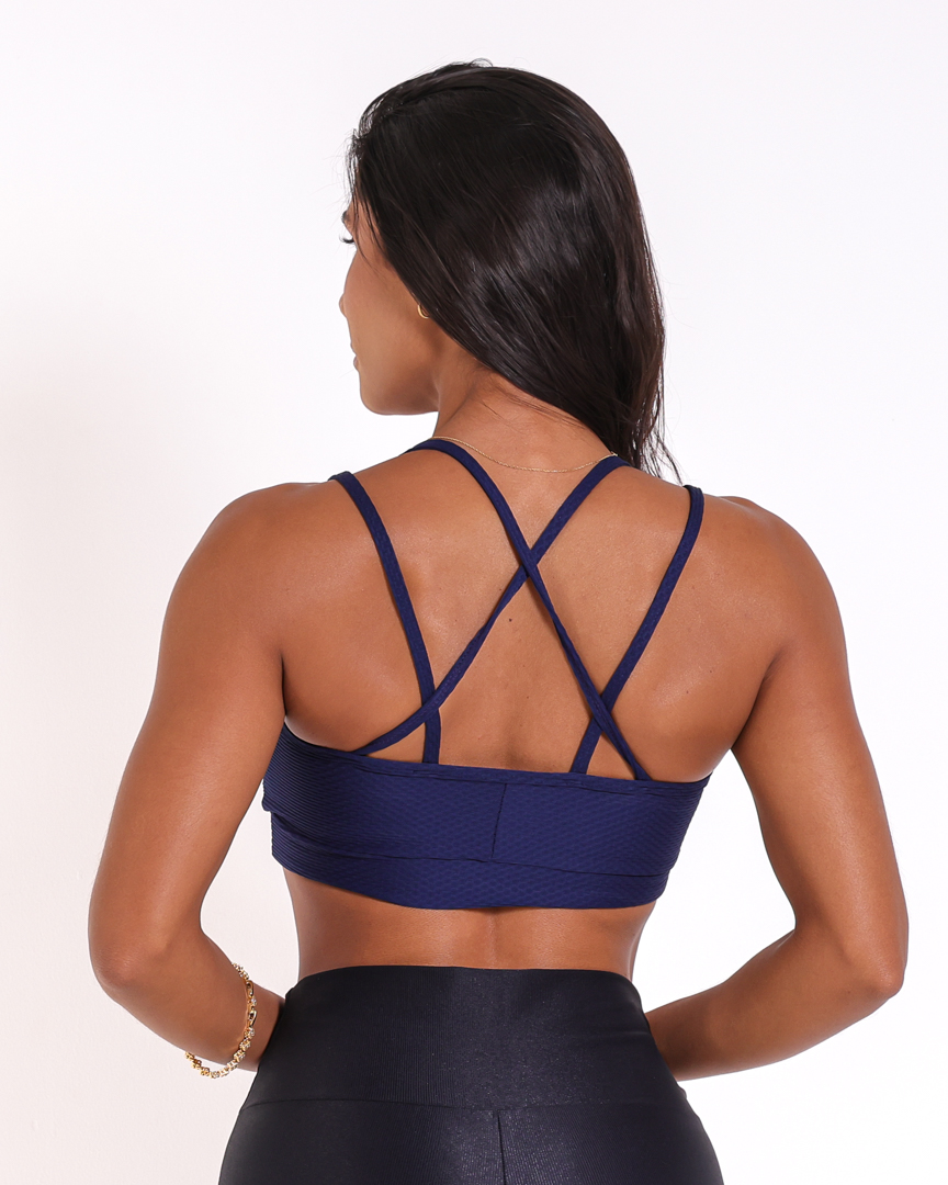 Top Vivi Textura Colmeia