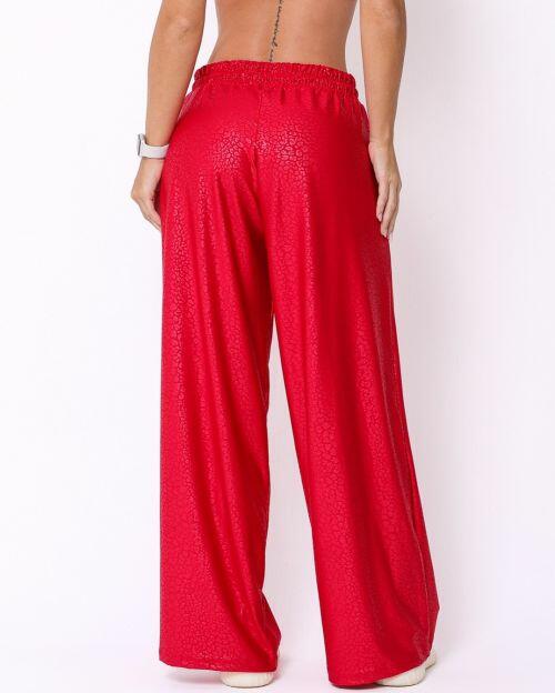 Calça Pantalona Wide Animal Print