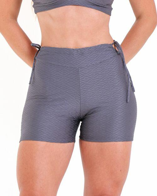 Short Empina Ajuste Textura Geom�trica
