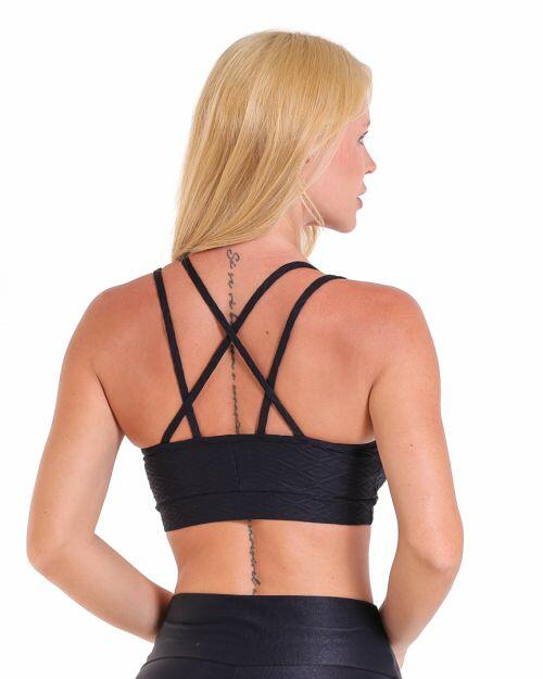 Top Vivi Textura Geom�trica