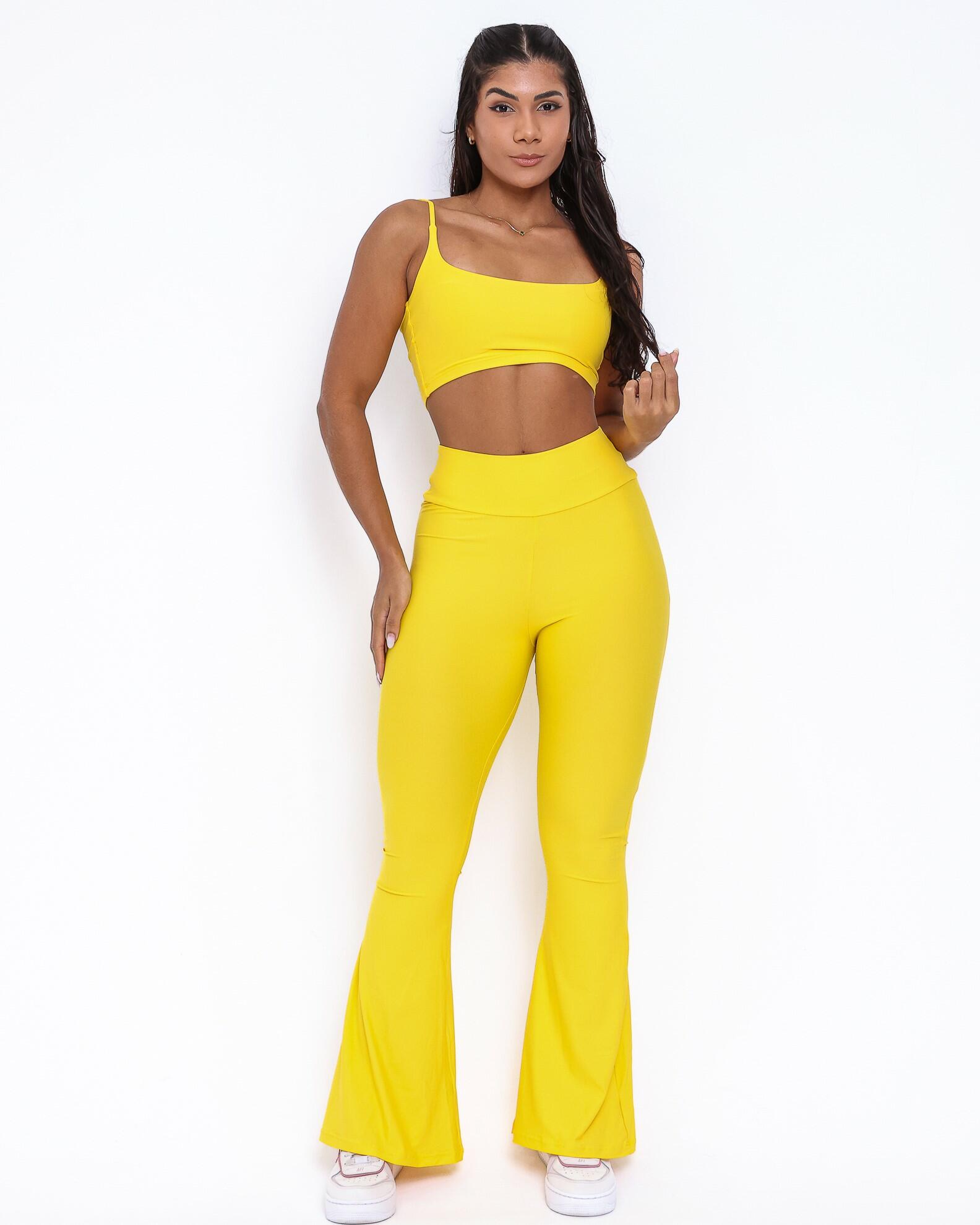 Conjunto Calça Flare Fluitty Active + Top Bruna