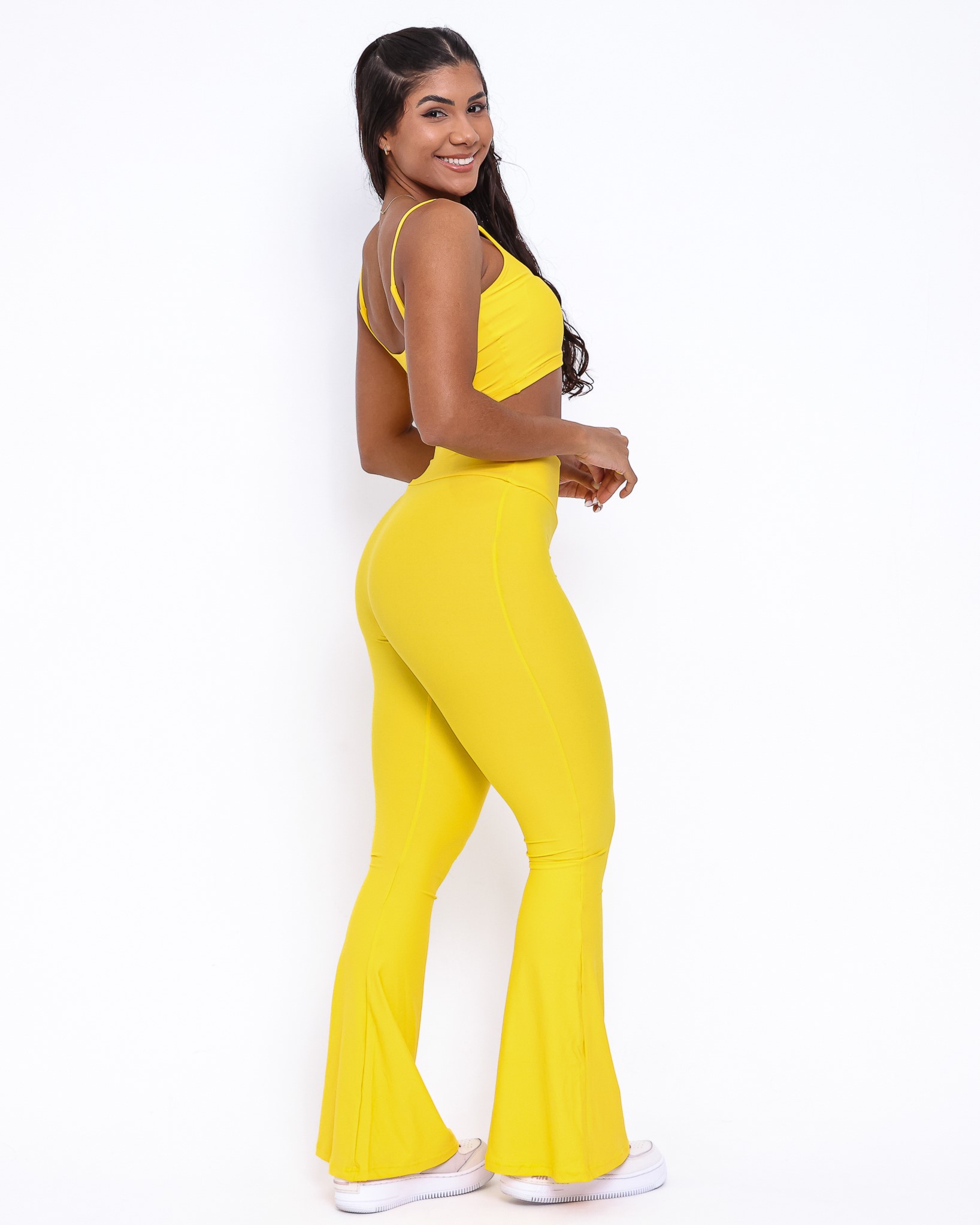 Conjunto Calça Flare Fluitty Active + Top Bruna