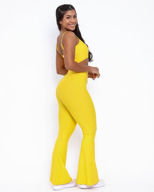 Conjunto Calça Flare Fluitty Active + Top Bruna
