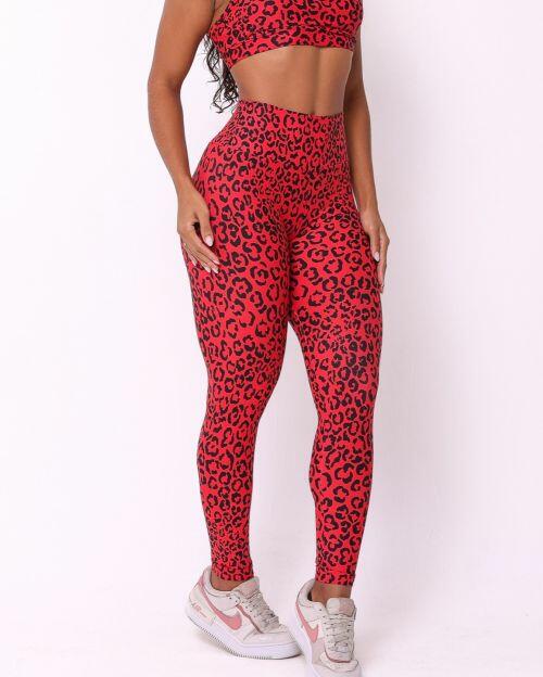 Calça Legging Básica Onça Colors