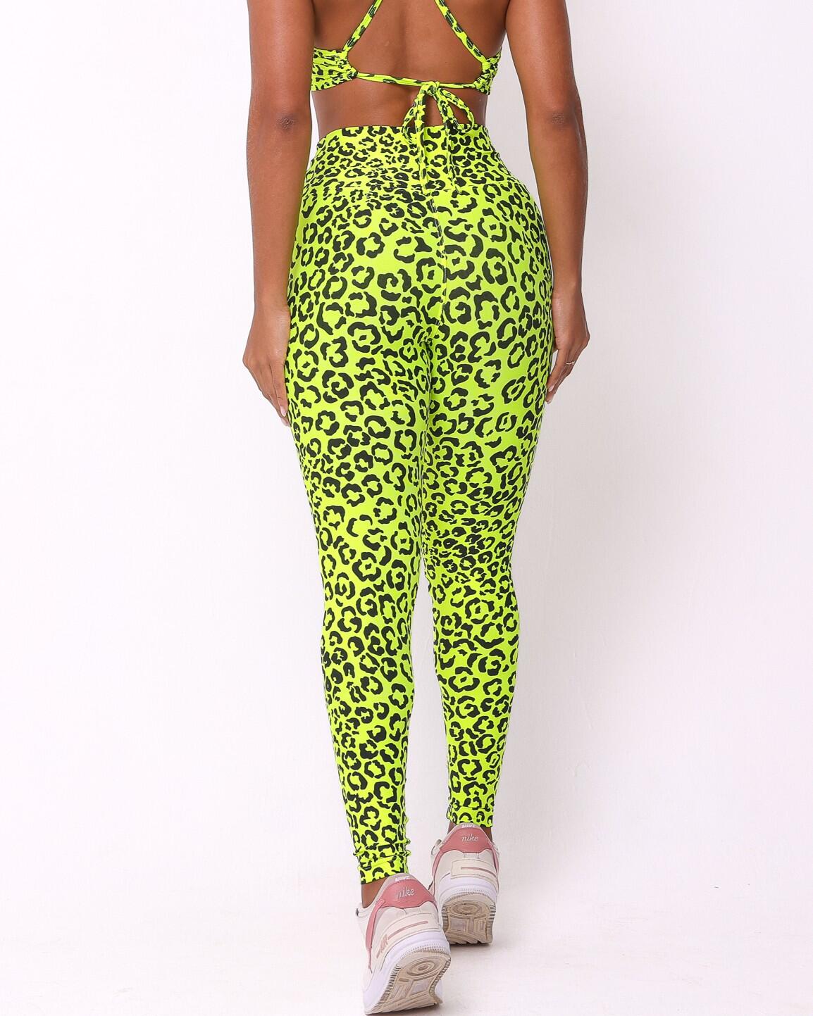 Calça Legging Básica Onça Colors