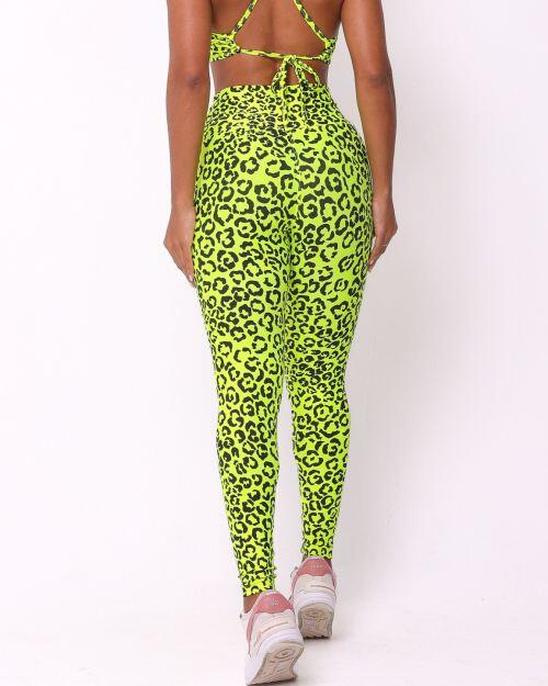 Calça Legging Básica Onça Colors