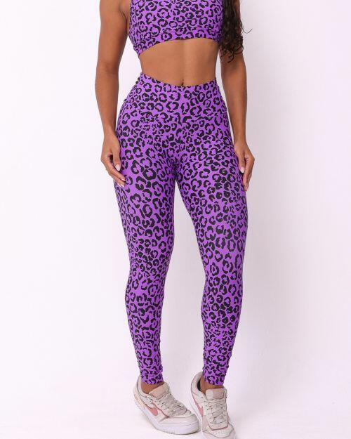 Calça Legging Básica Onça Colors