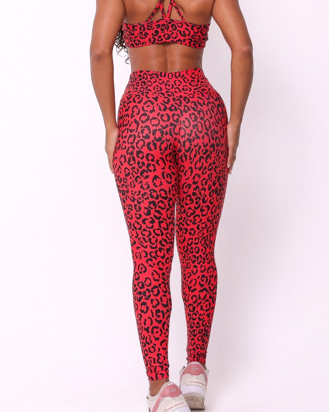 Calça Legging Básica Onça Colors