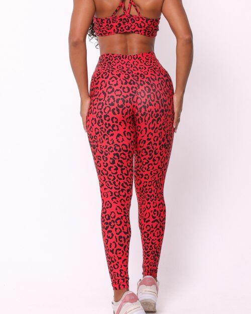 Calça Legging Básica Onça Colors