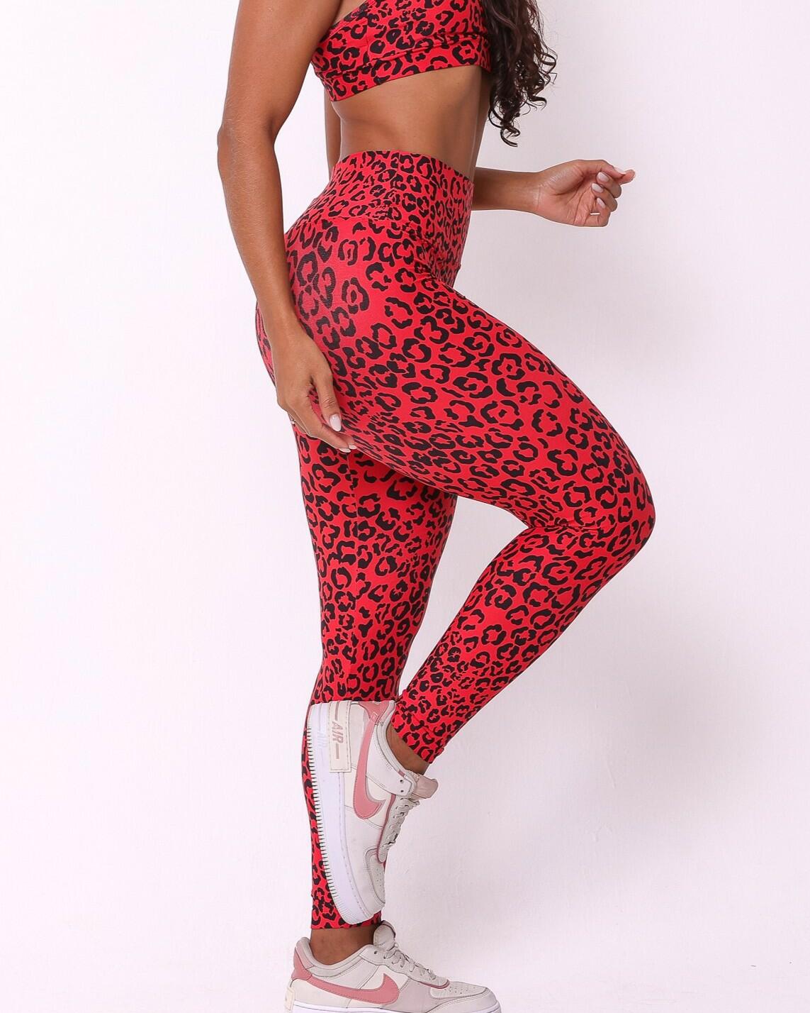 Calça Legging Básica Onça Colors