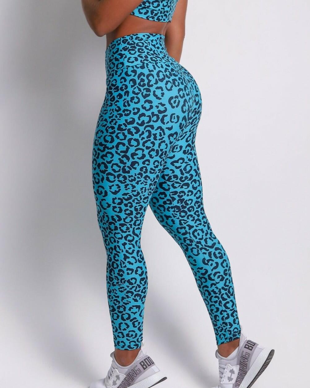 Calça Legging Básica Onça Colors